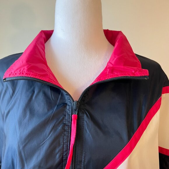R&R Sports Zip Up Windbreaker - Retro Sporty & Practical XL (18) - Picture 2 of 12